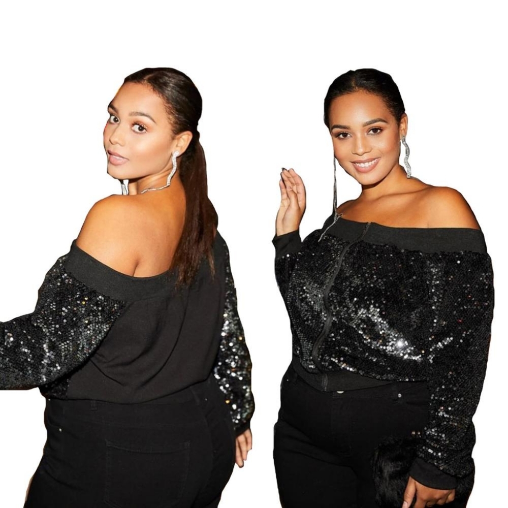 Black Sequins Jacket